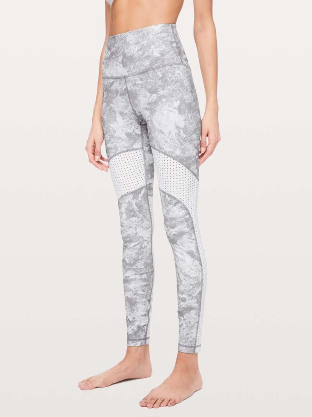LULULEMON Beach Break Paddle Tights in Washed Marble Alpine White Silverscreen 8